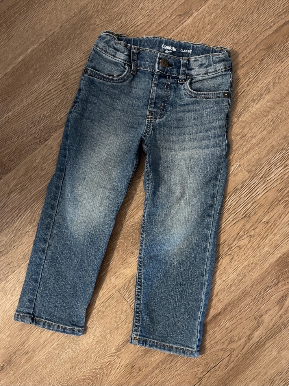 OshKosh B'gosh Boys' Medium Blue Straight Jeans